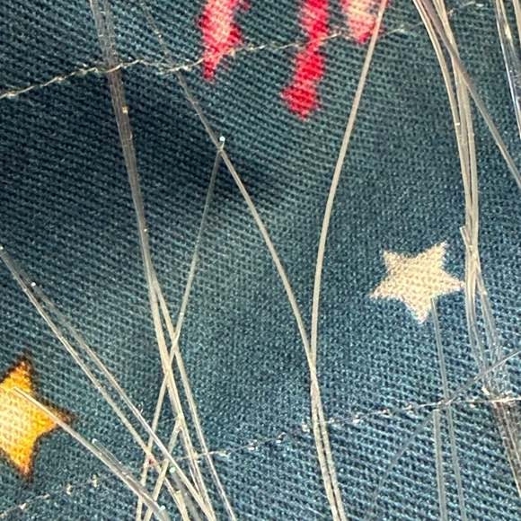 Unique Vintage Disney Fireworks Castle 1950s Full Skirt 2X Rare NWT - Picture 6 of 16